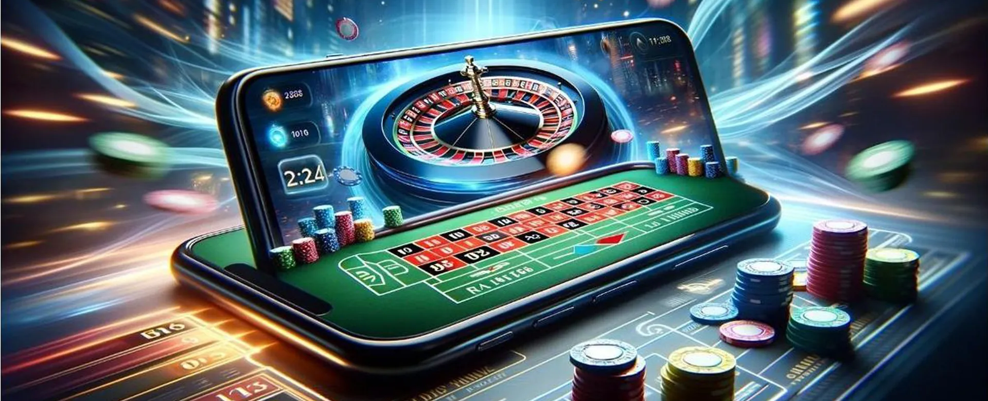 Player's hands focused on poker cards with lodi 291 app reflection